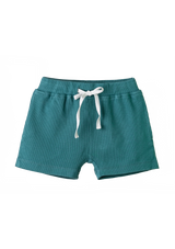 Liam Shorts Ribbed Emerald