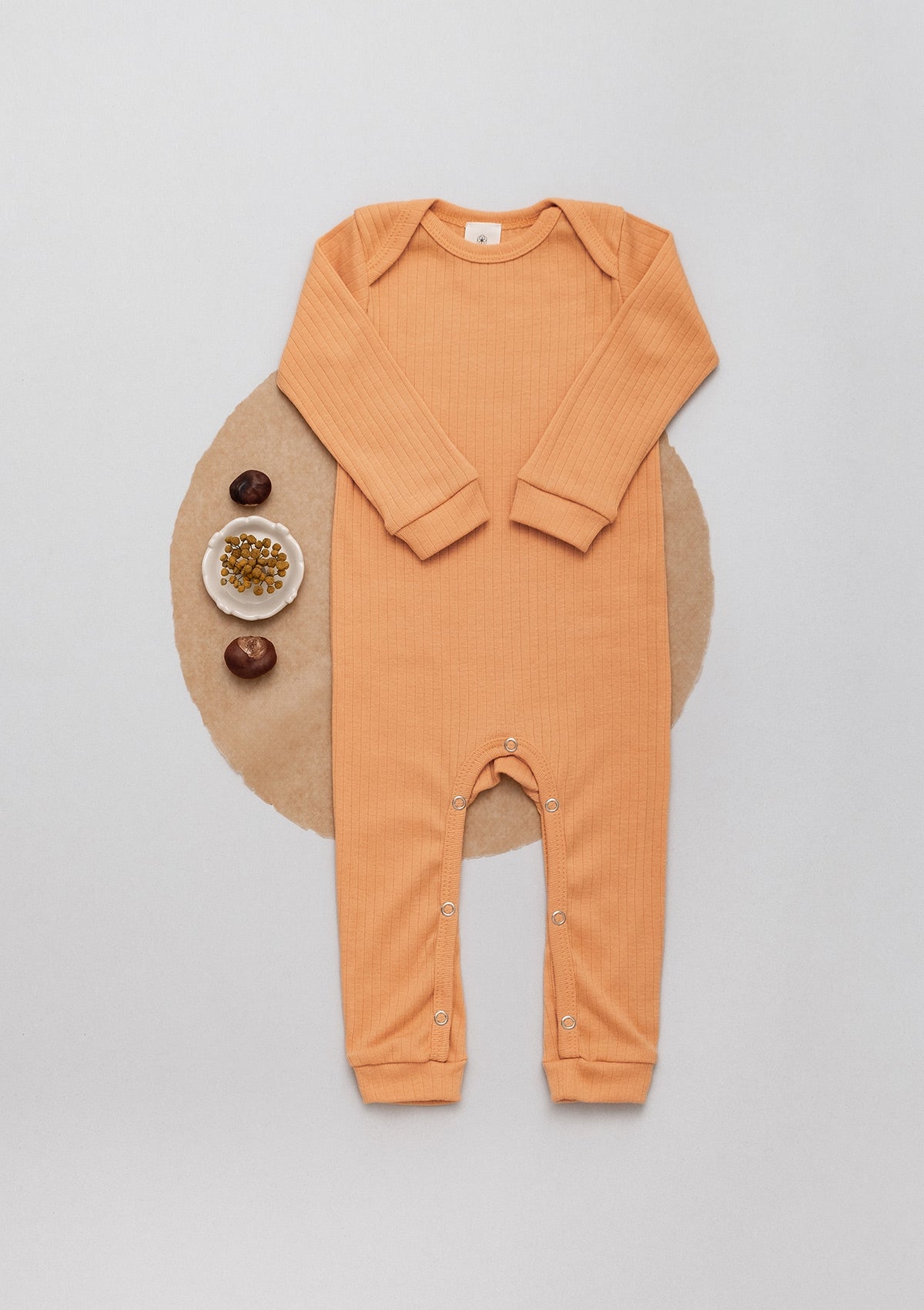 Play-suit long sleeve Play of Colors Ochre