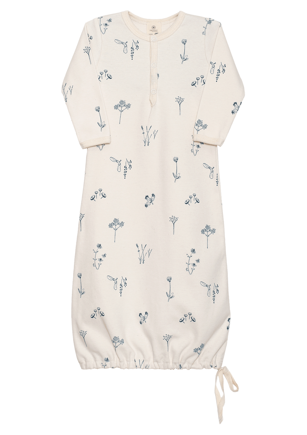 Organic Cotton Interlock Sleep Robe