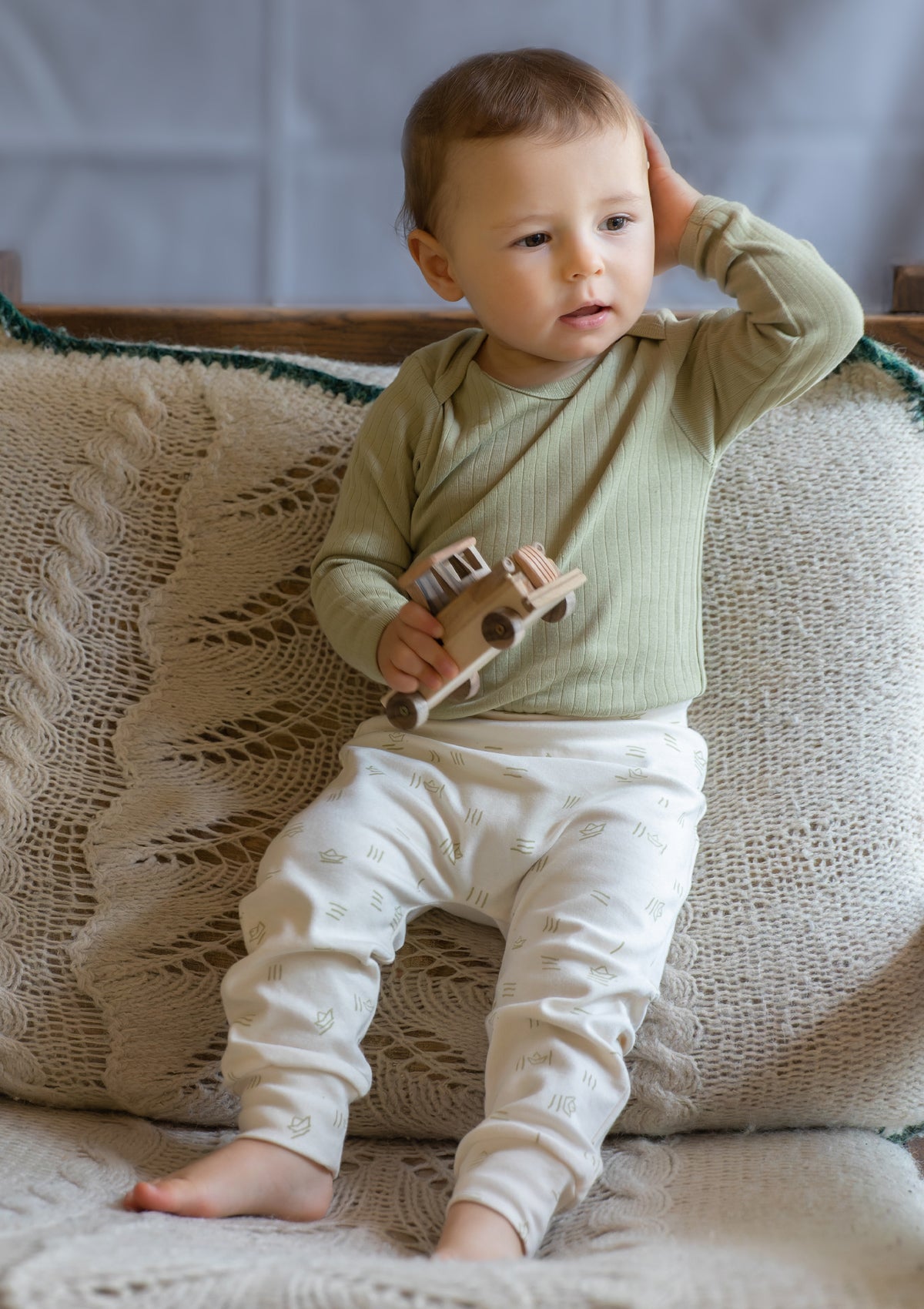 Baby Body long sleeve Organic by Feldman